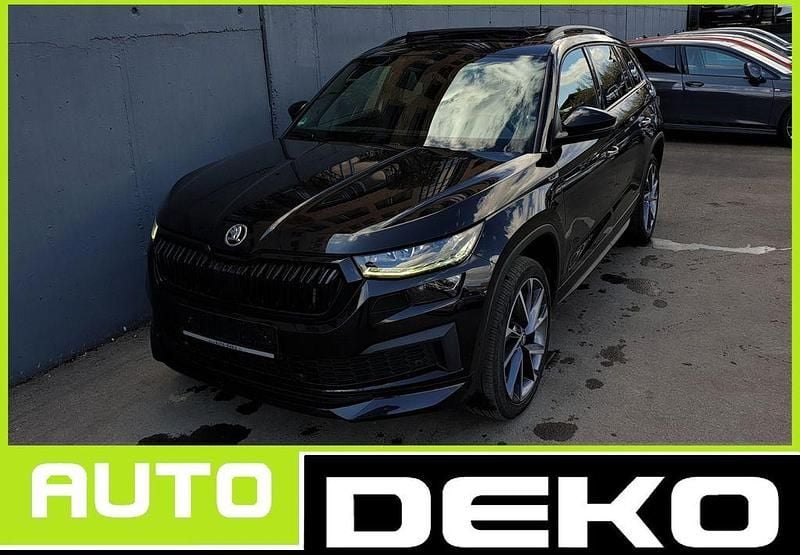 Schwarzmagic perleffekt Gebraucht 2022 Skoda Kodiaq SportLine SUV | 34.470 € (Fairer Preis) - Bild 1/4