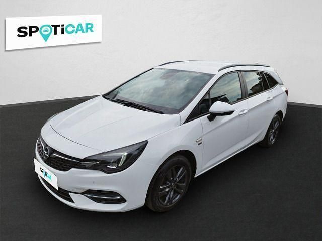 Schnee weiß (uni) Gebraucht 2020 Opel Astra Kombi | 12.950 € (Fairer Preis) - Bild 1/4