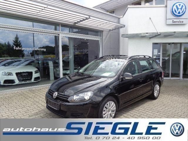 Schwarz metallic Gebraucht 2013 VW Golf VI Kombi | 11.980 € (Teuer) - Bild 1/4