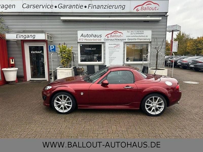 Rot Gebraucht 2010 Mazda MX5 Sports-Line Cabrio | 14.950 € (Teuer) - Bild 1/4