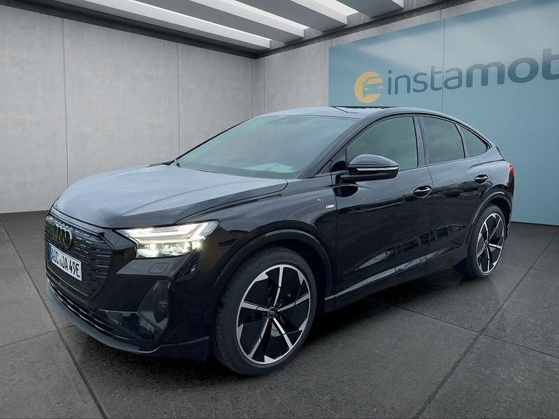 Schwarz Gebraucht 2023 Audi Q4 e-tron SUV | 63.049 € - Bild 1/4