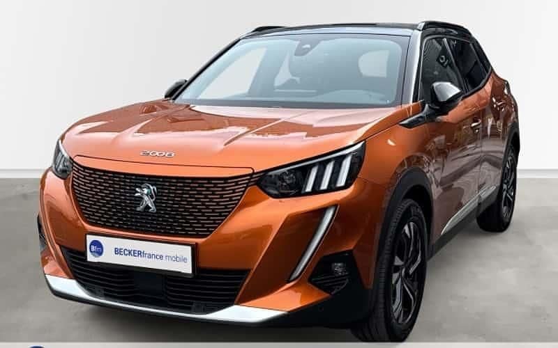 Lackierung orange fusion/typ aus (metallic) Gebraucht 2021 Peugeot e-2008 GT SUV | 17.990 € (Fairer Preis) - Bild 1/4