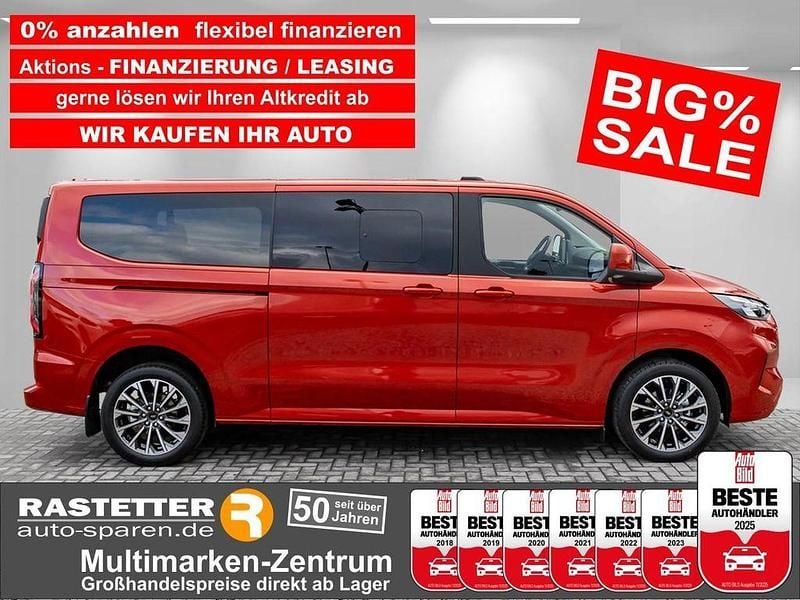 Artisan red Neu 2025 Ford Tourneo Custom Titanium X Van / Kleinbus | 53.560 € (Superpreis) - Bild 1/4
