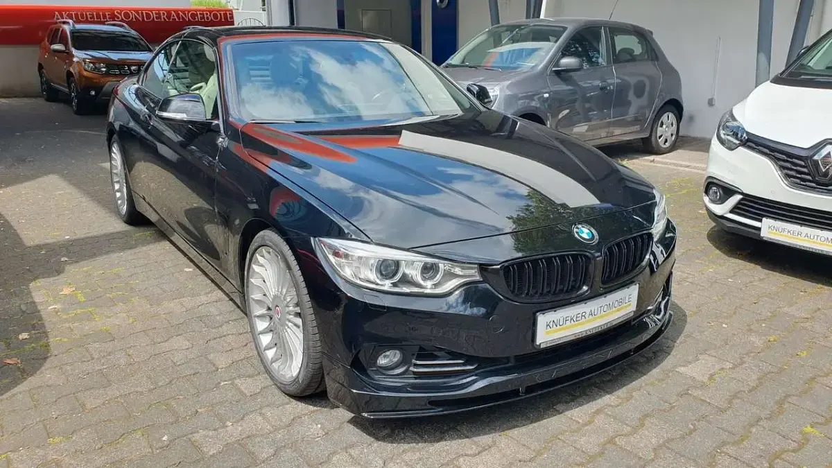 Używany Alpina D4 349 KM (256 kW) 2016 Czarny Kabriolet
