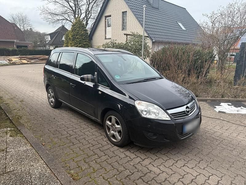 Gebraucht Opel Zafira 125 PS (91 kW) 2008 Schwarz Van / Kleinbus