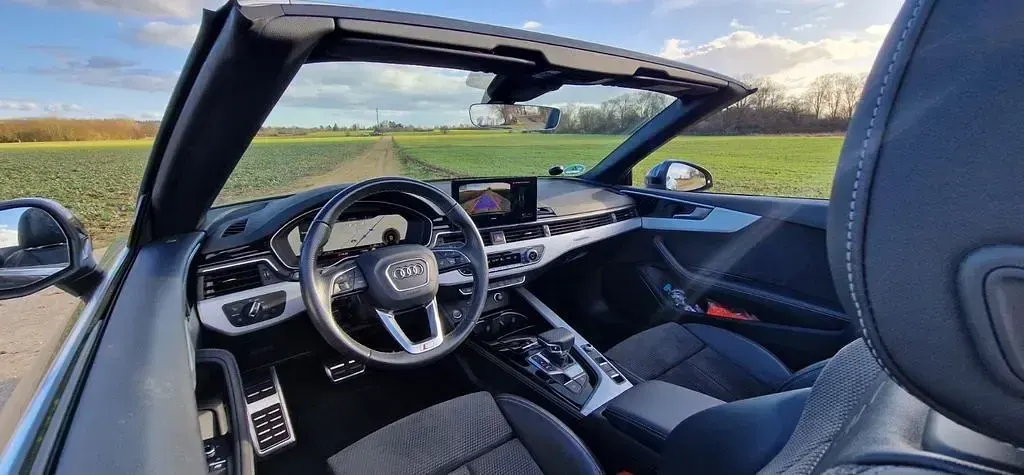 Gebraucht Audi A5 Cabriolet S-Line 204 PS (150 kW) 2021 Grau Cabrio