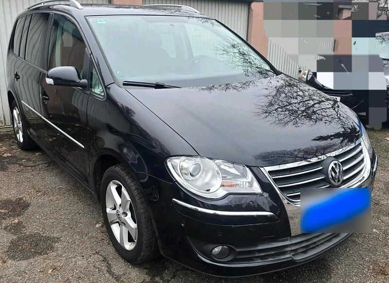 Gebraucht VW Touran 140 PS (102 kW) 2007 Schwarz Van / Kleinbus