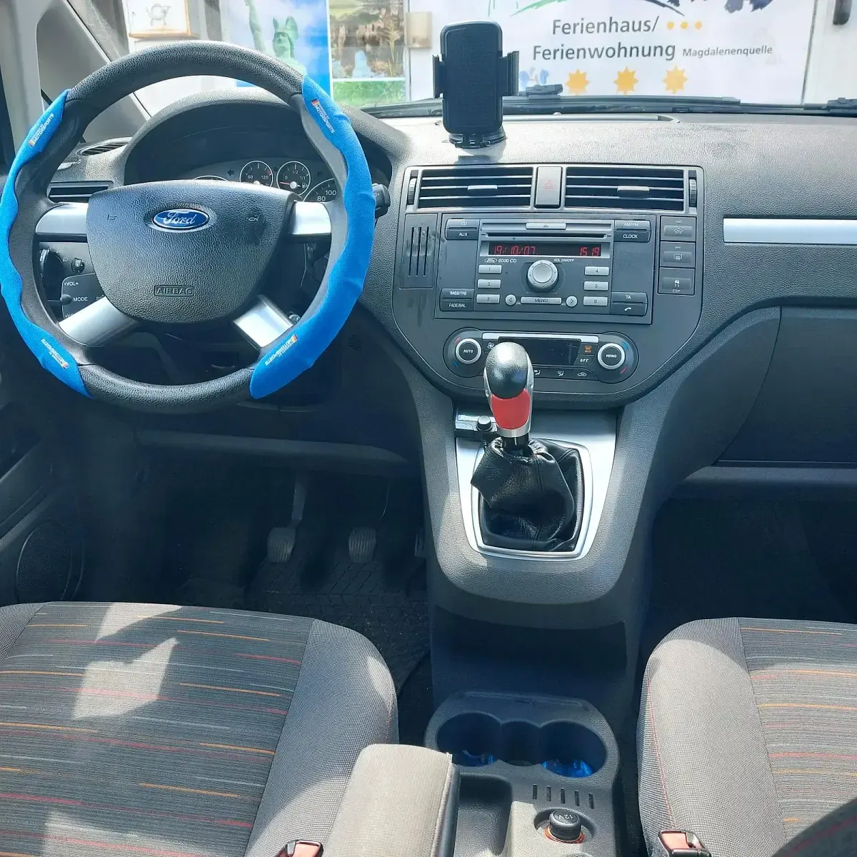 Gebraucht Ford C-MAX 101 PS (74 kW) 2007 Silber Van / Kleinbus