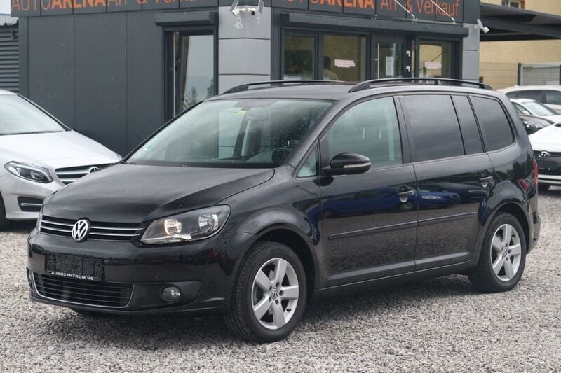 Schwarz Gebraucht 2011 VW Touran Comfortline Van / Kleinbus | 6.900 € (Fairer Preis) - Bild 1/4