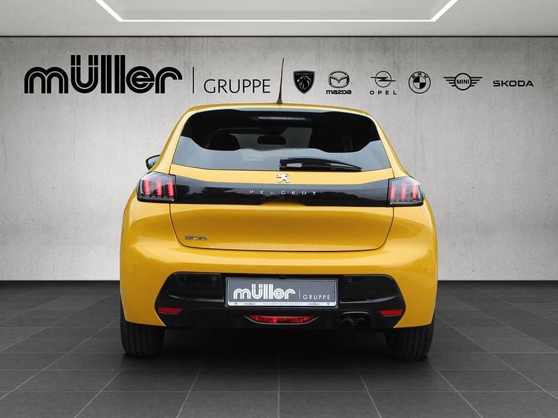 Gebraucht Peugeot 208 Allure 131 PS (96 kW) 2023 Gelb Kleinwagen