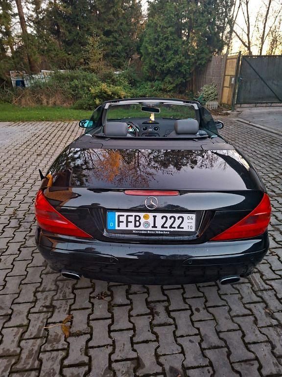 Schwarz Gebraucht 2004 Mercedes SL350 Cabrio | 17.500 € (Fairer Preis) - Bild 1/4