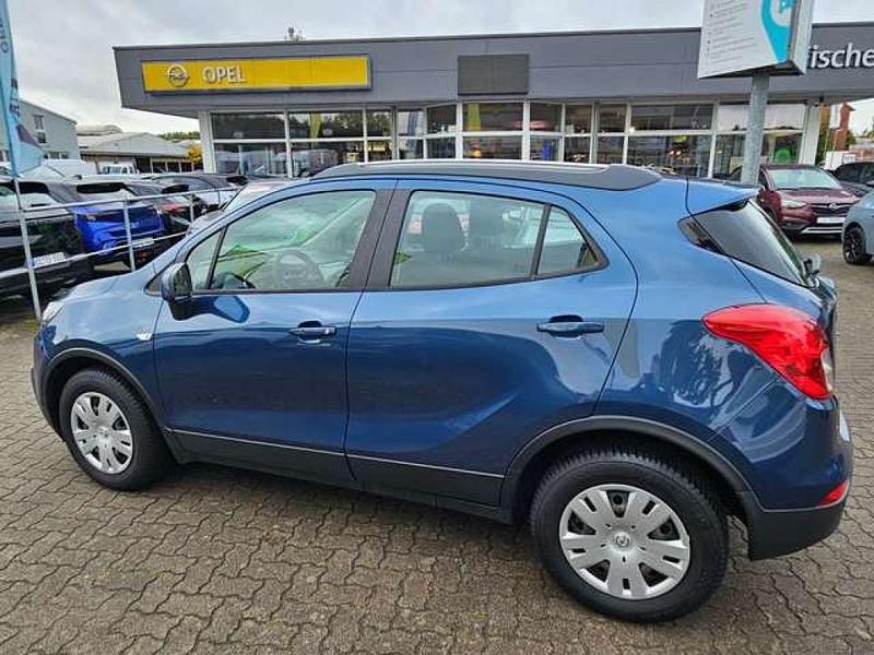 Knit blue (metallic) Gebraucht 2016 Opel Mokka X Selection SUV | 10.990 € (Fairer Preis) - Bild 1/3