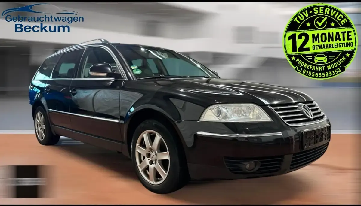 Gebraucht VW Passat 179 PS (131 kW) 2003 Schwarz Kombi