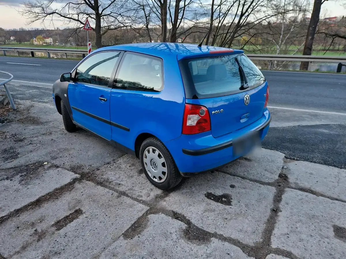 Occasion VW Polo 75 ch (55 kW) 2003 Bleue Citadine
