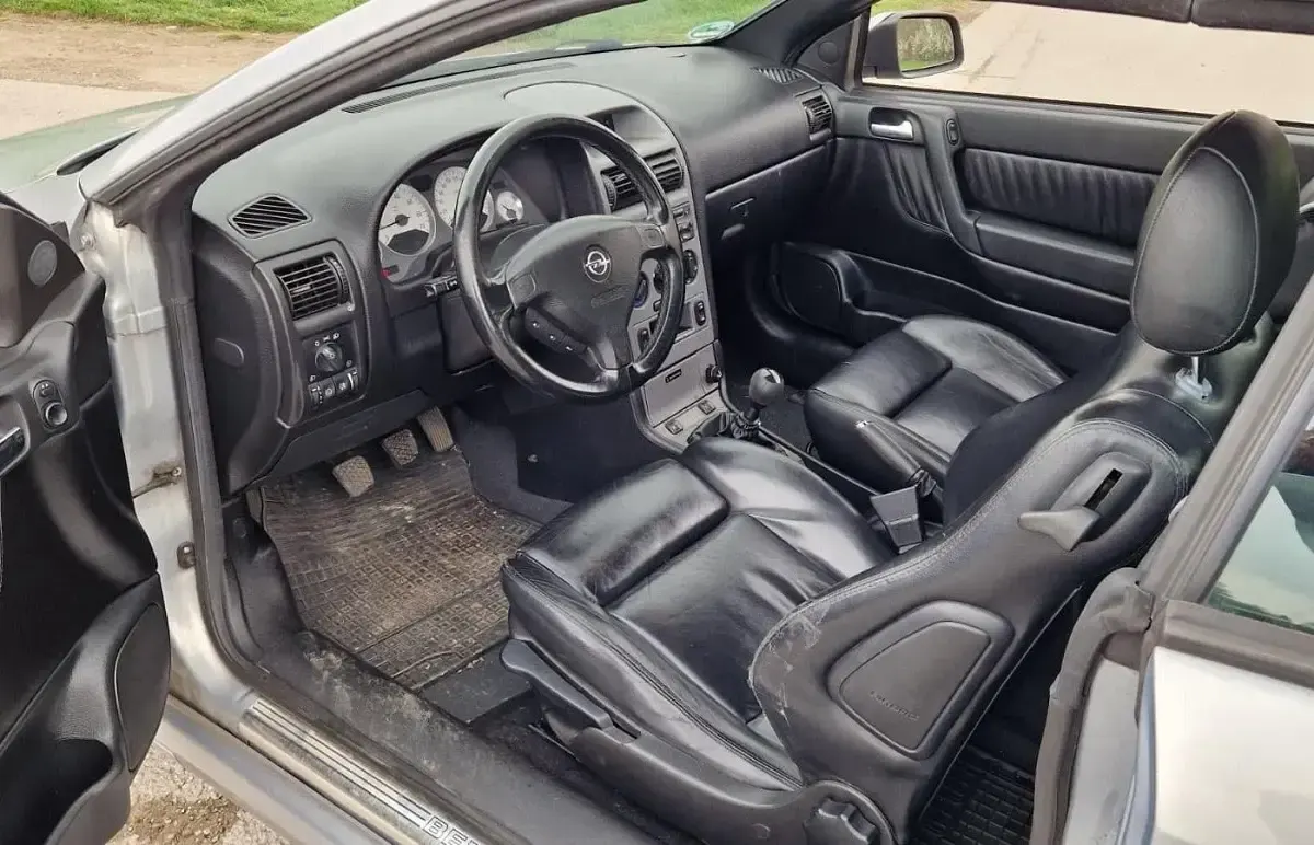 Gebraucht Opel Astra 125 PS (91 kW) 2001 Blau Cabrio