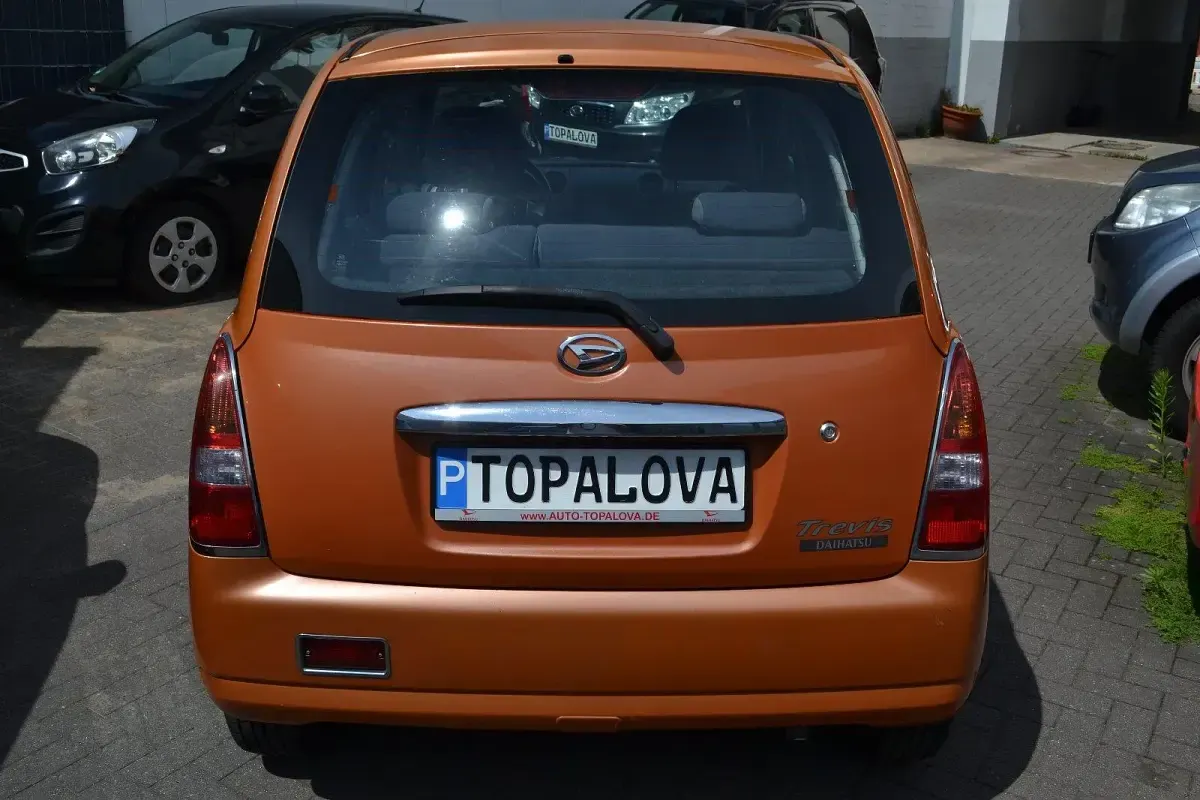 Gebraucht Daihatsu Trevis 58 PS (42 kW) 2006 Orange Kleinwagen