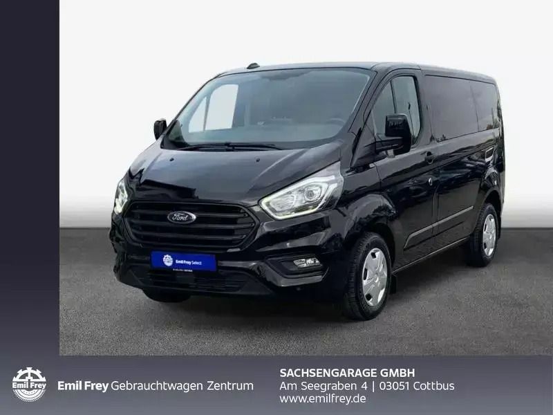 Schwarz Gebraucht 2023 Ford Transit Custom Trend Kombi | 37.940 € (Teuer) - Bild 1/4