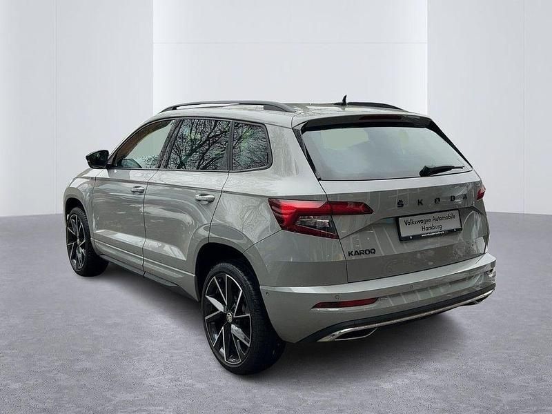 Gebraucht Skoda Karoq SportLine 150 PS (110 kW) 2021 Stahlgrau SUV