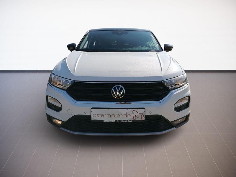 Gebraucht VW T-Roc Sportline 150 PS (110 kW) 2021 Pure white schwarz SUV