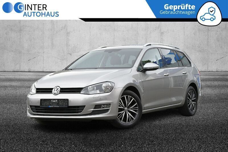 Silber Gebraucht 2016 VW Golf VII Allstar Kombi | 8.490 € (Guter Preis) - Bild 1/4