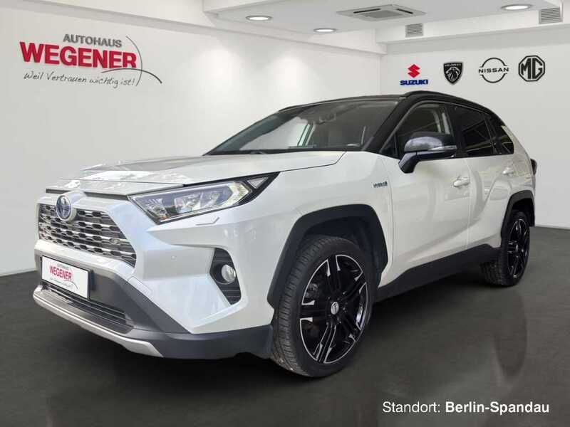 White pearl Gebraucht 2020 Toyota RAV4 Club SUV | 28.280 € (Fairer Preis) - Bild 1/4