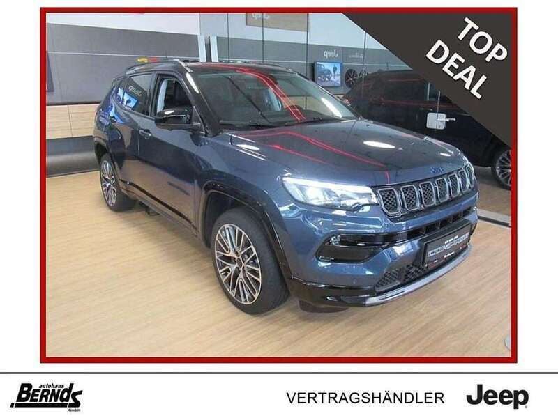 Blau Neu 2024 Jeep Compass Summit SUV | 32.985 € (Superpreis) - Bild 1/1