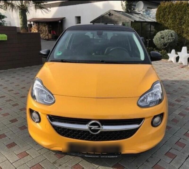 Orange Gebraucht 2016 Opel Adam Kleinwagen | 6.500 € - Bild 1/4