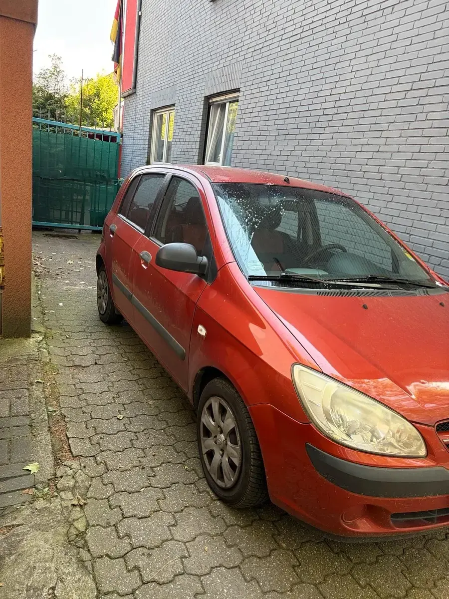 Gebraucht Hyundai Getz 60 PS (44 kW) 2007 Orange Kleinwagen