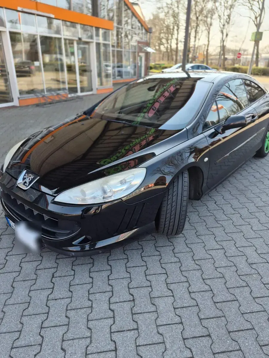 Gebraucht Peugeot 407 Coupe 204 PS (150 kW) 2009 Schwarz Coupé