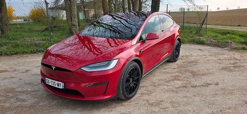 Gebraucht Tesla Model X Plaid 759 kW (1033 PS) 2022 Rot SUV