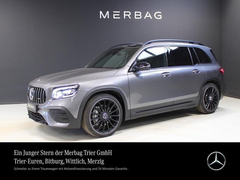 Grau Gebraucht 2023 Mercedes GLB35 AMG SUV | 49.760 € (Fairer Preis) - Bild 1/4