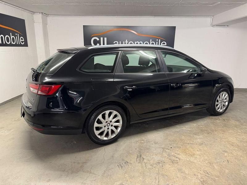 Gebraucht Seat Leon ST Style 110 PS (80 kW) 2015 Schwarz Kombi