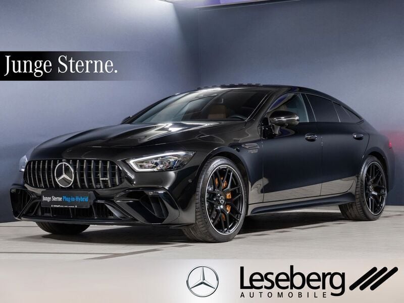 Obsidianschwarz Gebraucht 2023 Mercedes AMG GT63 S E Performance AMG Coupé | 141.900 € (Fairer Preis) - Bild 1/4