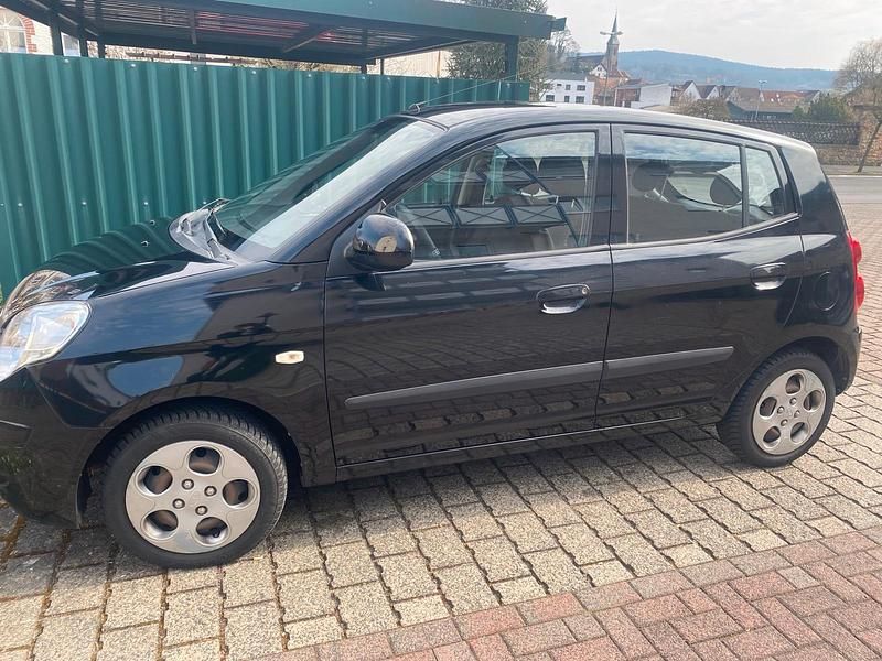 Gebraucht Kia Picanto 65 PS (47 kW) 2009 Schwarz Kleinwagen