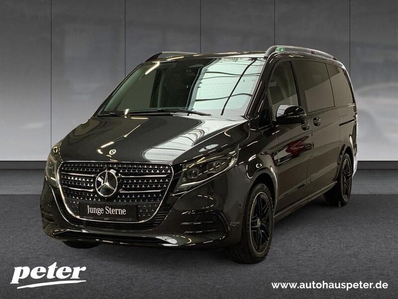 Grau Gebraucht 2024 Mercedes V300 Avantgarde Edition Van / Kleinbus | 79.990 € (Guter Preis) - Bild 1/4