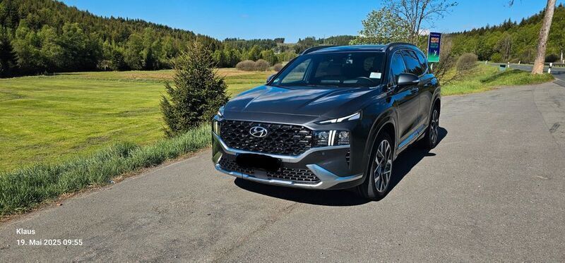 Grau Gebraucht 2022 Hyundai Santa Fe Signature SUV | 37.500 € (Guter Preis) - Bild 1/4