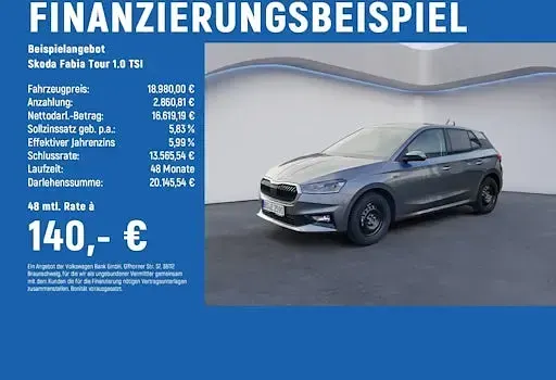 Gebraucht Skoda Fabia Tour 95 PS (69 kW) 2025 Kleinwagen