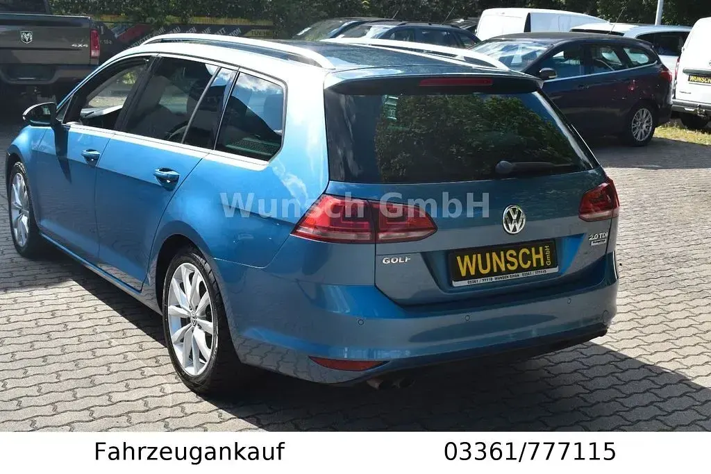 Gebraucht VW Golf VII Highline 150 PS (110 kW) 2015 Blau Kombi