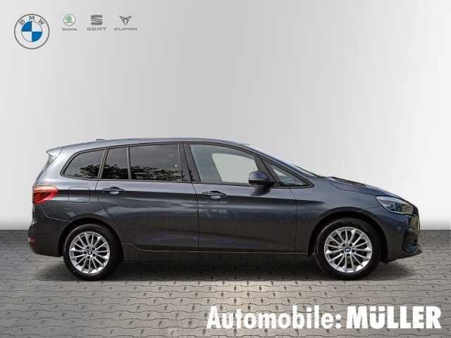 Gebraucht BMW 218 Gran Tourer Advantage 136 PS (100 kW) 2021 Mineralgrau metallic Van / Kleinbus