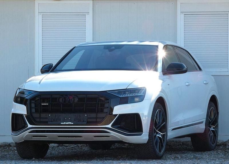 Gebraucht Audi Q8 S-Line 286 PS (210 kW) 2020 Weiß SUV