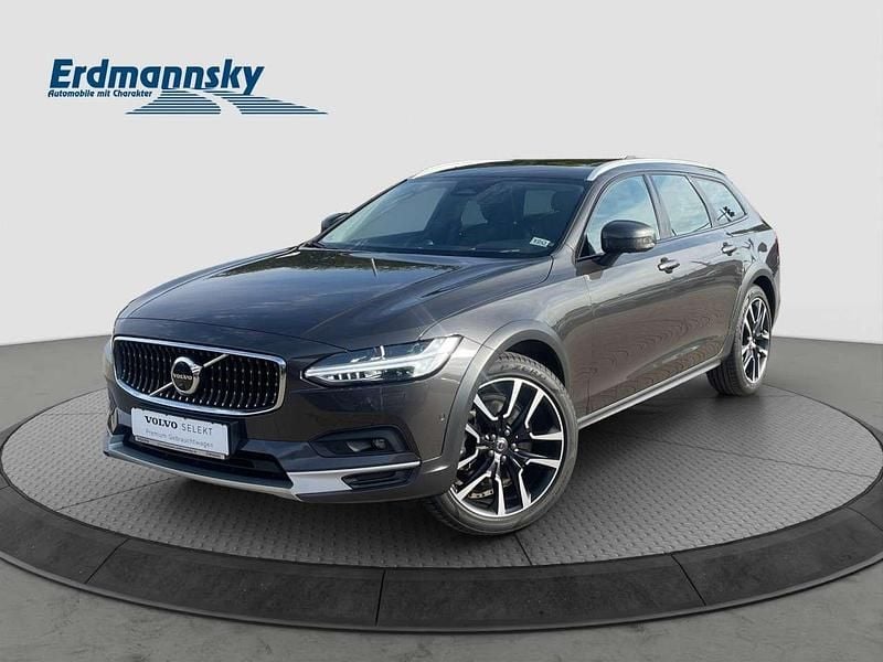 Platinum grey (grau) Gebraucht 2021 Volvo V90 CC Pro Kombi | 42.390 € (Guter Preis) - Bild 1/4