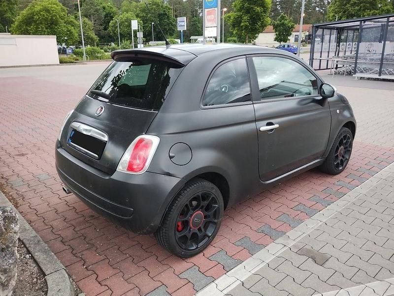 Gebraucht Fiat 500 101 PS (74 kW) 2012 Schwarz Kleinwagen