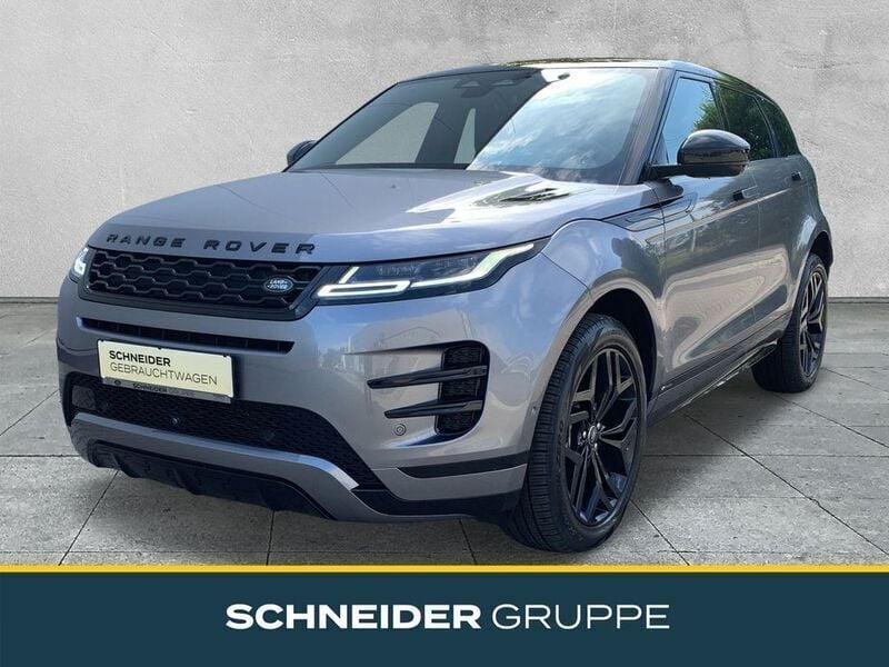 Grau Gebraucht 2021 Land Rover Range Rover evoque R-Dynamic SUV | 38.900 € (Fairer Preis) - Bild 1/4