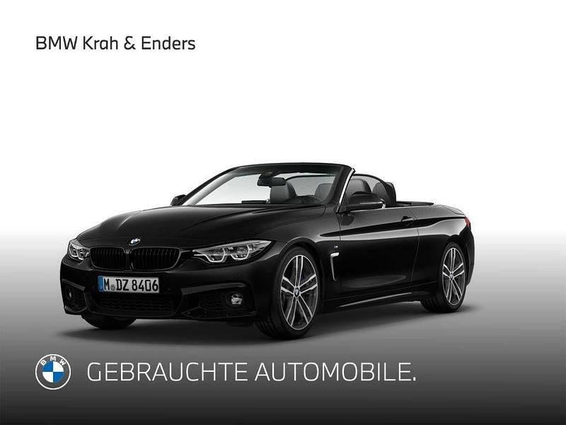 Schwarz Gebraucht 2018 BMW 430 Cabriolet M Sport Cabrio | 32.620 € (Etwas zu teuer) - Bild 1/4