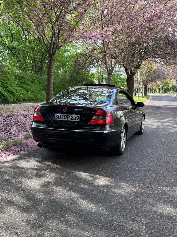 Gebraucht Mercedes CLK280 231 PS (169 kW) 2005 Schwarz Coupé