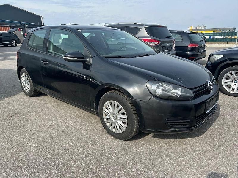 Schwarz Gebraucht 2009 VW Golf VI Trendline Limousine | 1.450 € (Superpreis) - Bild 1/4
