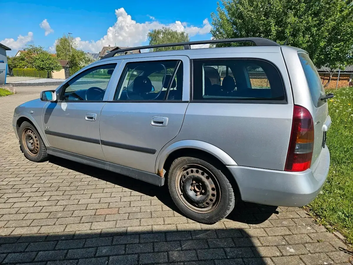 Gebraucht Opel Astra Njoy 2003 Silber Kombi