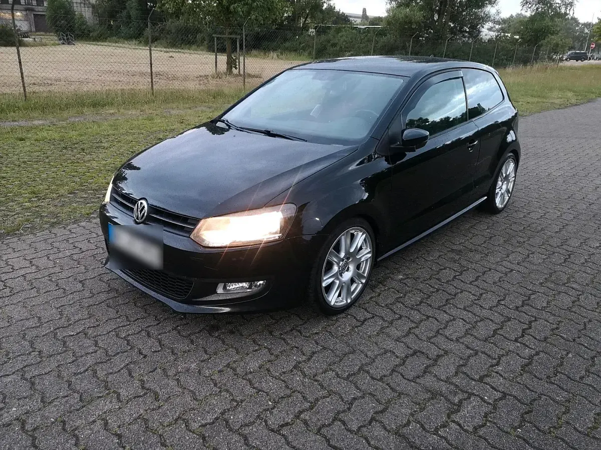 Gebraucht VW Polo 140 PS (102 kW) 2010 Schwarz Kleinwagen