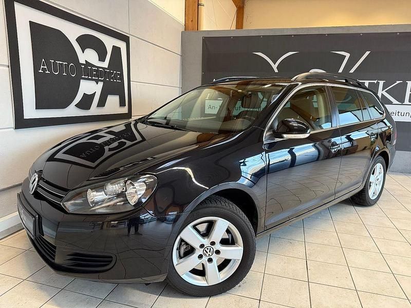 Schwarz Gebraucht 2010 VW Golf VI Comfortline Kleinwagen | 6.499 € (Fairer Preis) - Bild 1/4