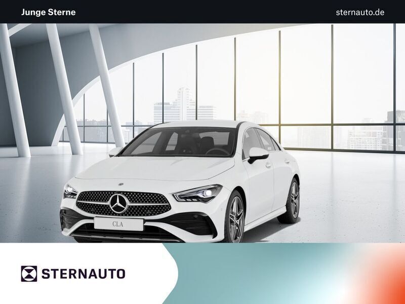 Unilack polarweiß Gebraucht 2024 Mercedes CLA180 AMG line Limousine | 32.368 € (Guter Preis) - Bild 1/4